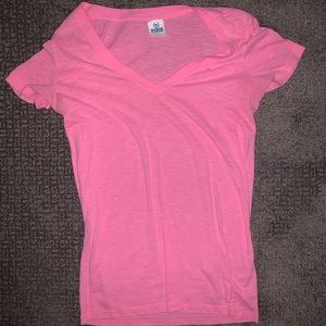 PINK v-neck Tee